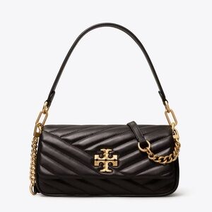 Tory Burch Kira Small Chevron-Quilt Flap Shoulder Bag